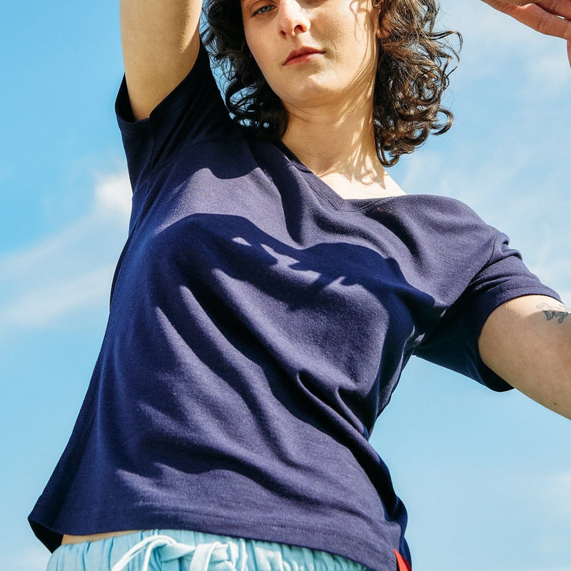 Breathable tees for warmer days