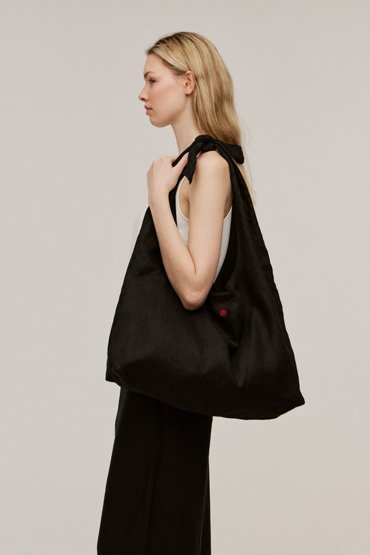 Linen Knot Shoulder Bag (Pre-order) Secondary