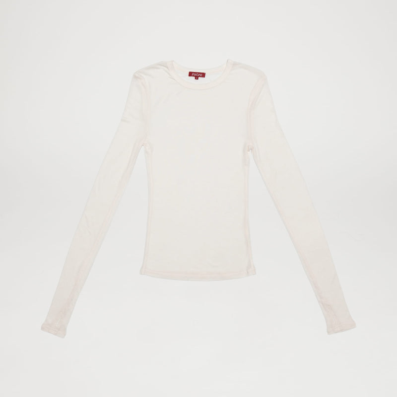 Women’s Cashmere-Blend Crew Long Sleeve