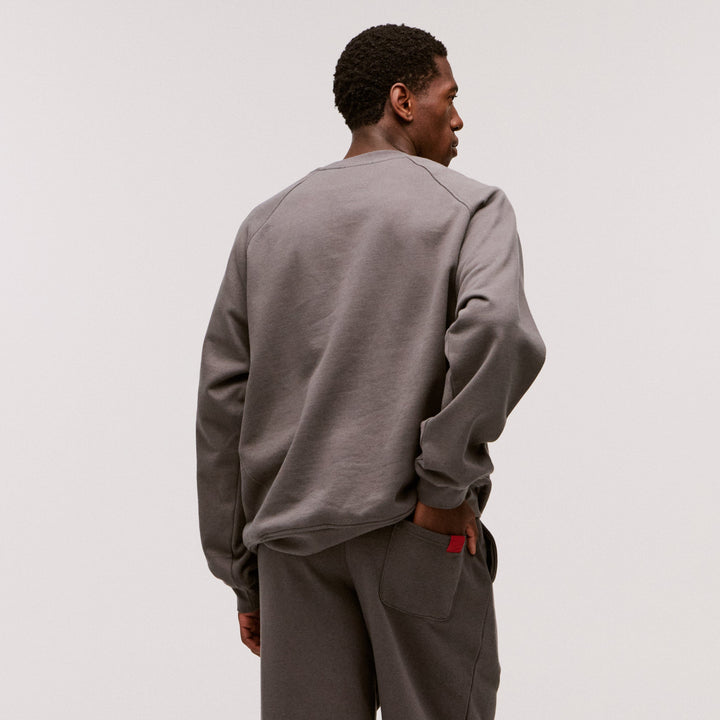 Men’s 100% Organic Cotton Crew Sweatshirt