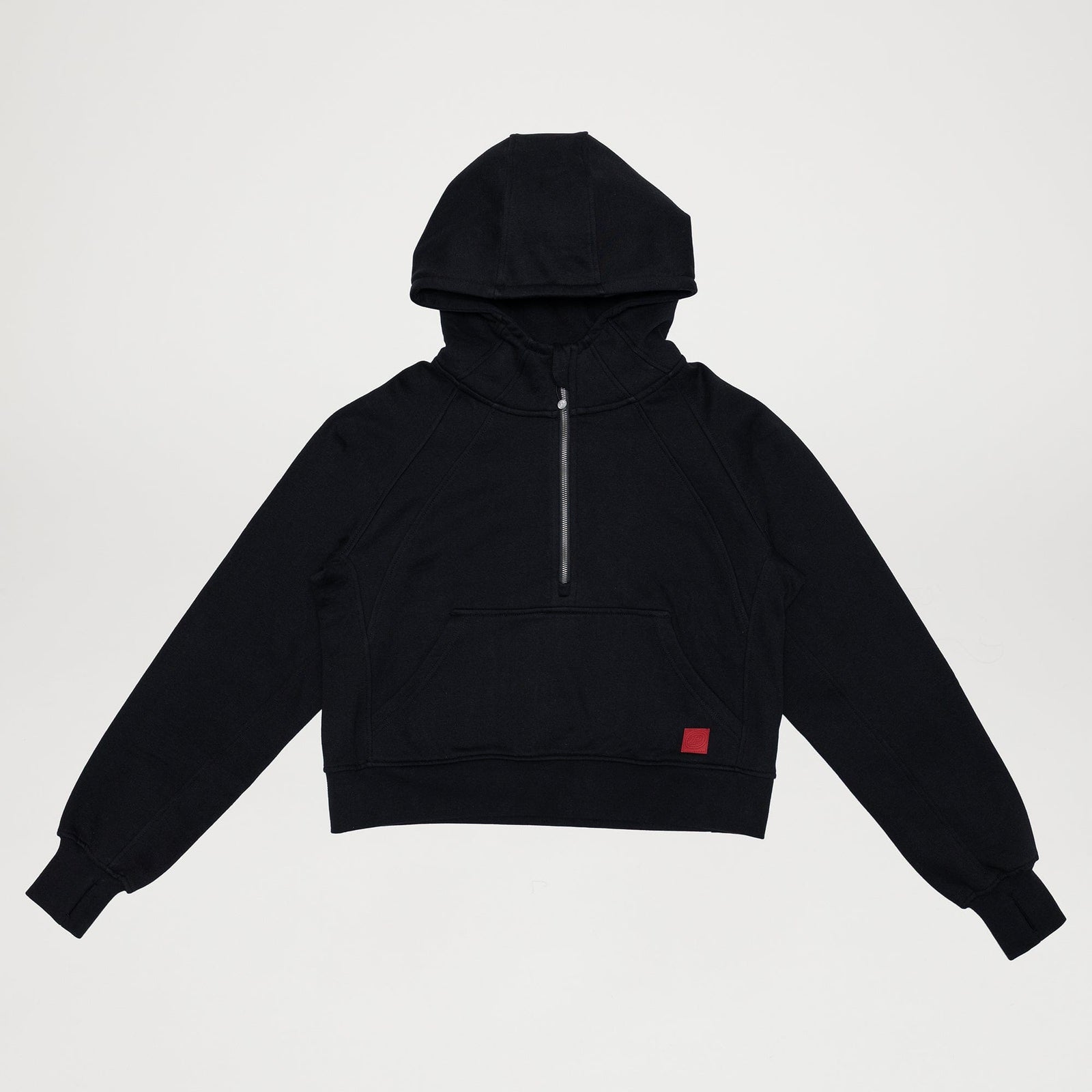 Women’s 100% Organic Cotton Half-Zip Hoodie