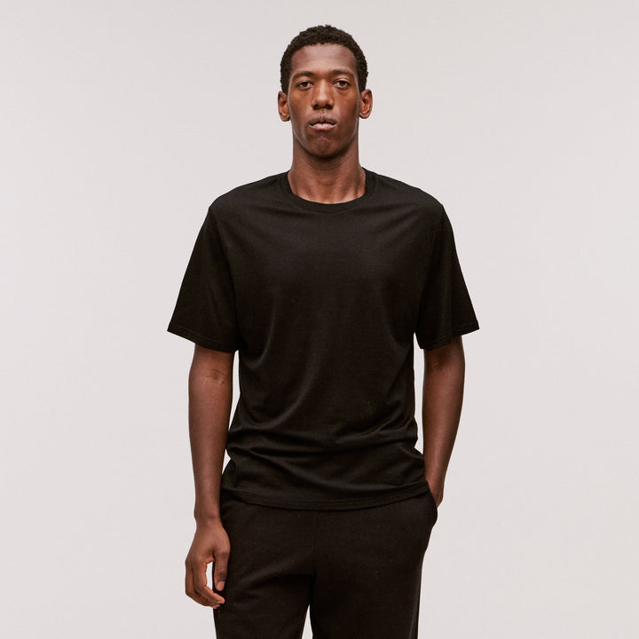 100% Ultra-Fine Merino Wool Men's Short Sleeve