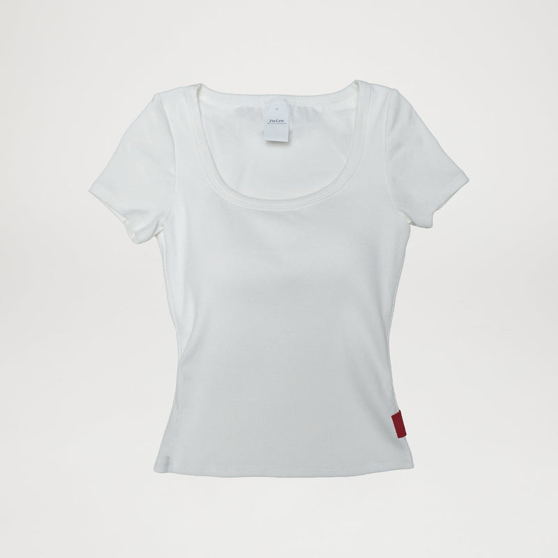 Women's Organic Cotton Ribbed T-shirt