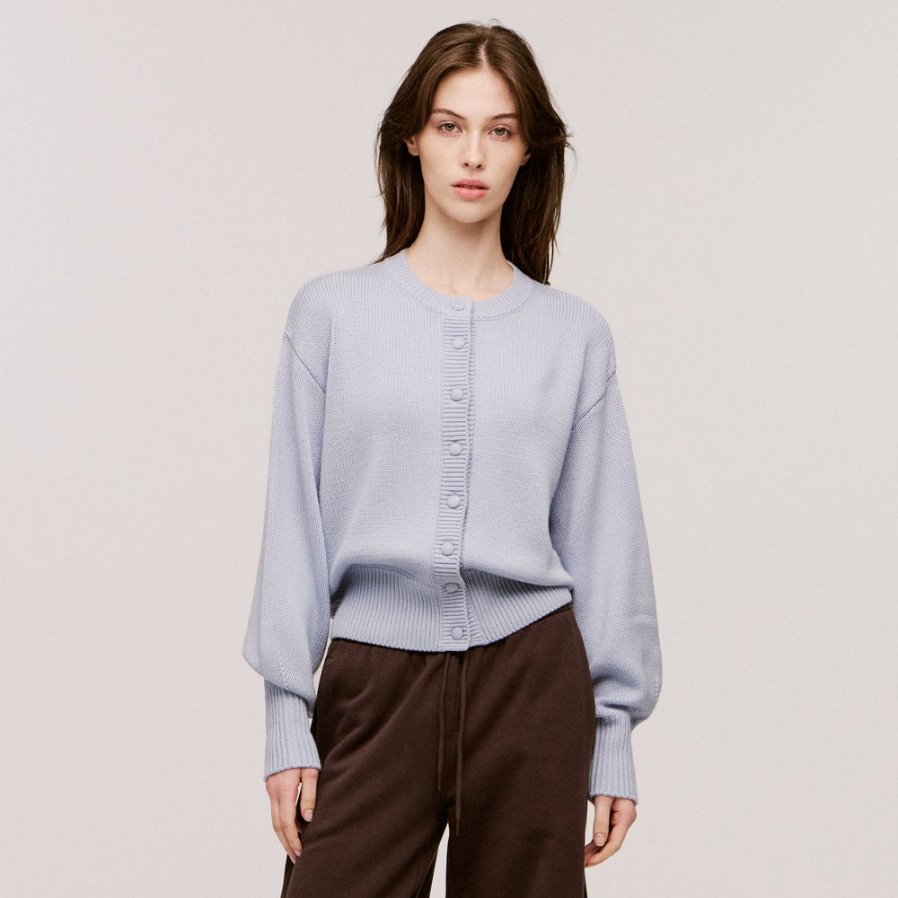 Women’s SilKnit™ Crewneck Cardigan